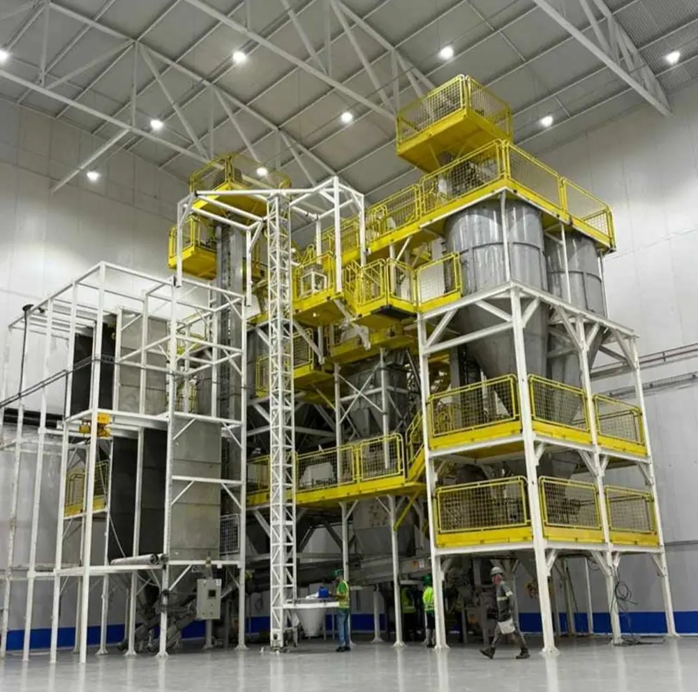 Fabricação de estrutura metálica