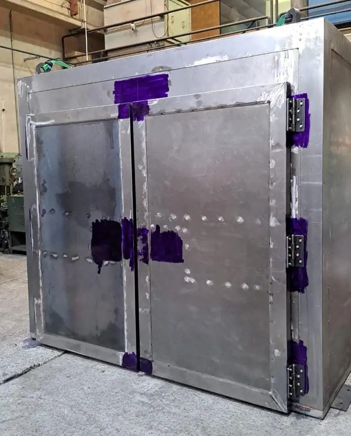 Estufa industrial personalizada