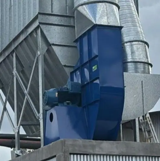 Exaustor industrial para ventilação