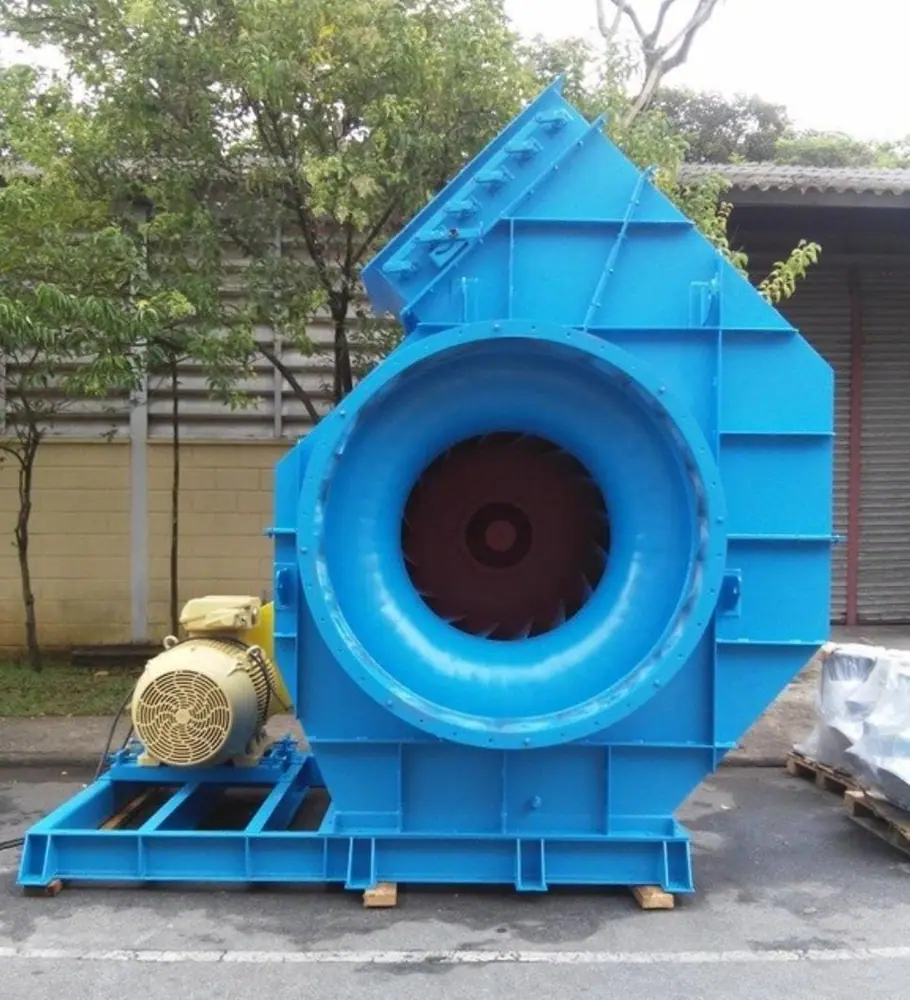 Sistema de exaustão industrial