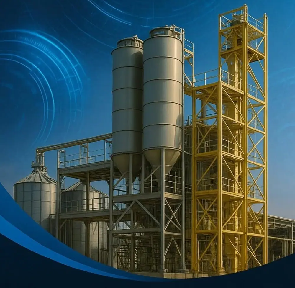 Silo de armazenamento para cimento
